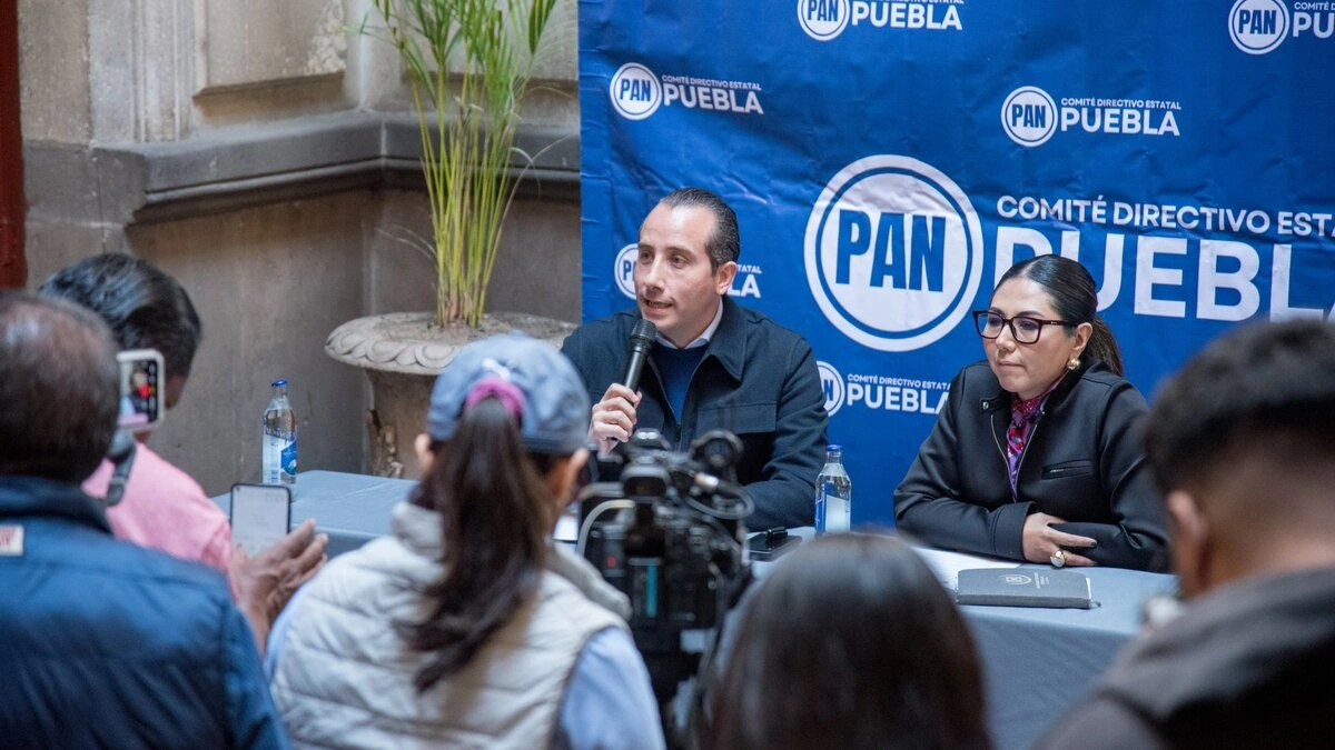 PAN Puebla critica gestión municipal y reforma contra la reelección