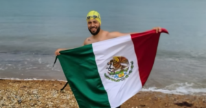 Poblano cruza el Canal de la Mancha y hace historia