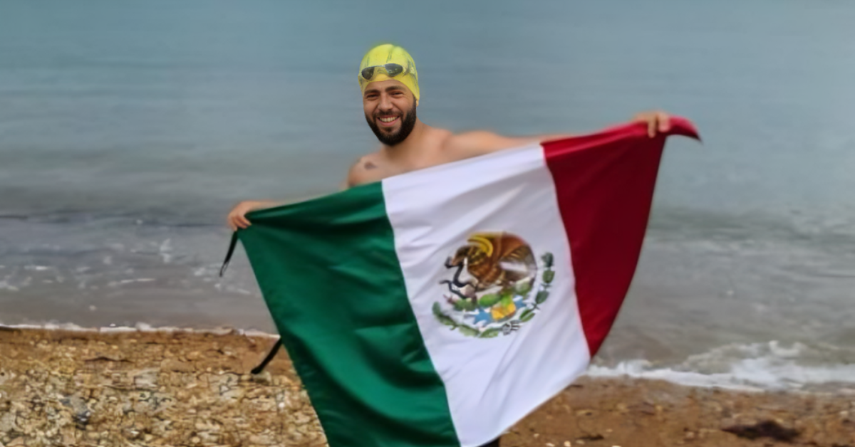 Poblano cruza el Canal de la Mancha y hace historia