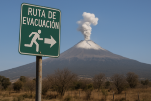 Popocatépetl bajo la lupa: supervisan rutas de evacuación en Puebla