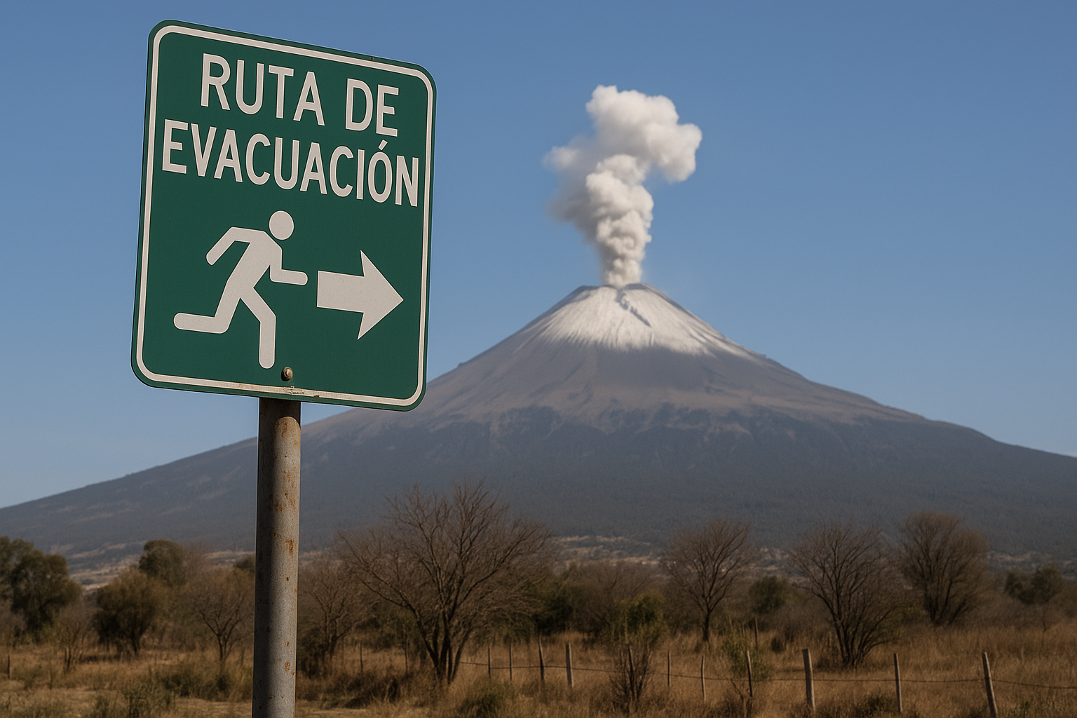 Popocatépetl bajo la lupa: supervisan rutas de evacuación en Puebla