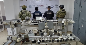 Revelan red criminal de vigilancia: crimen halconeaba en Puebla
