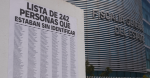 Publican lista de 242 personas que estaban sin identificar