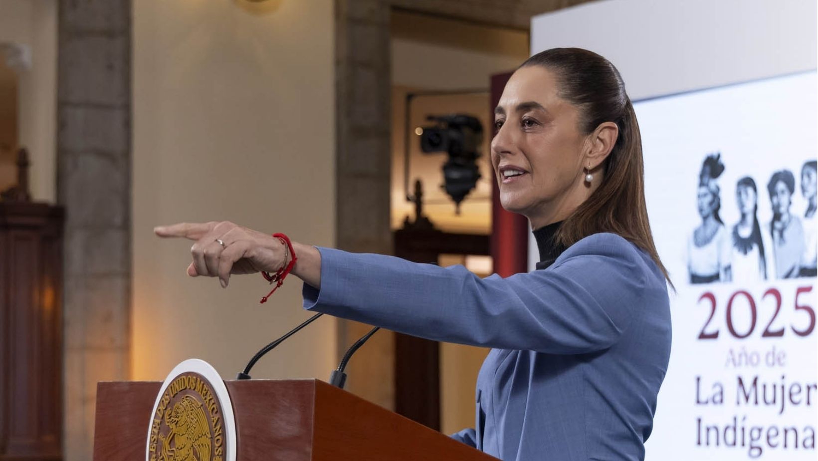 Claudia Sheinbaum exige un alto al genocidio a Gaza