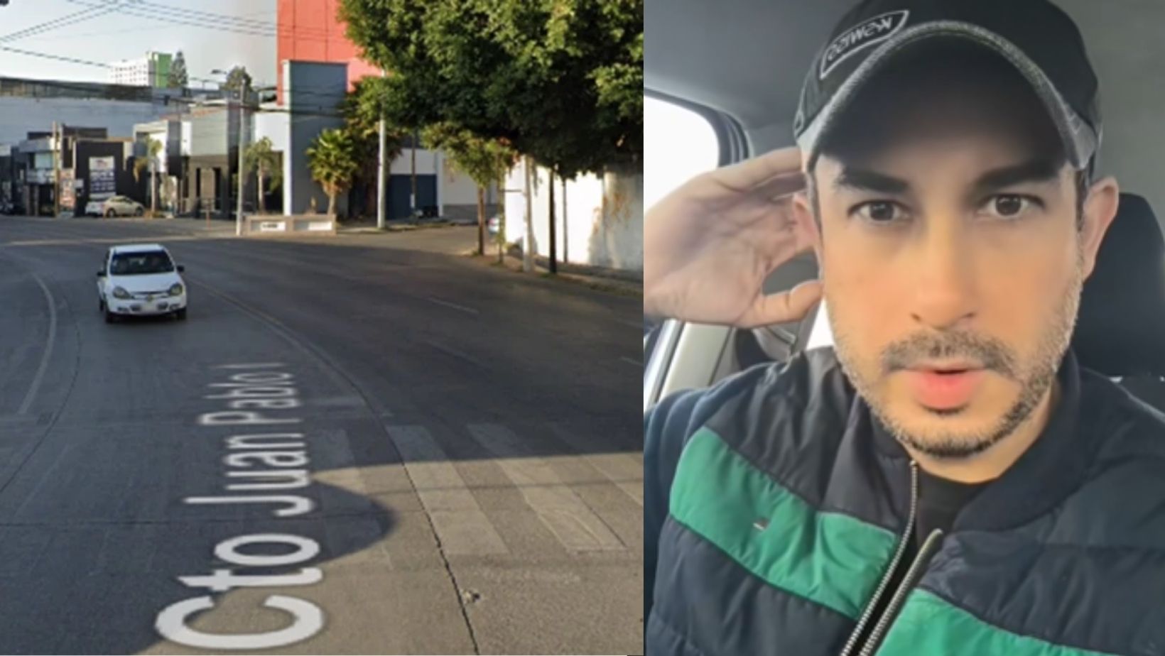Intentan asaltar a padre e hijo en auto en Circuito Juan Pablo II