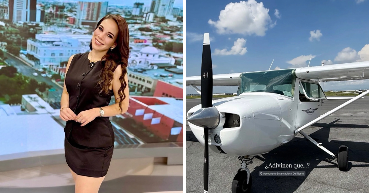 Accidente aéreo en Nuevo León: muere Débora Estrella, conductora de Telediario