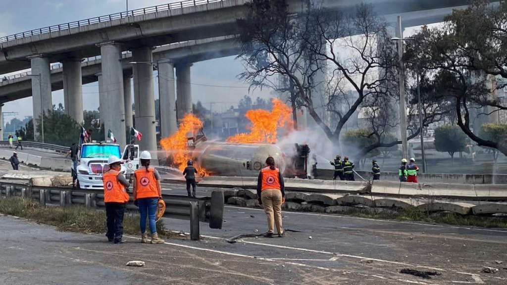 image-1-1024x576 Fallece madre de cuatro hijos tras explosión de pipa de gas en Iztapalapa